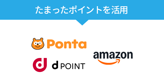 たまったポイントを活用
